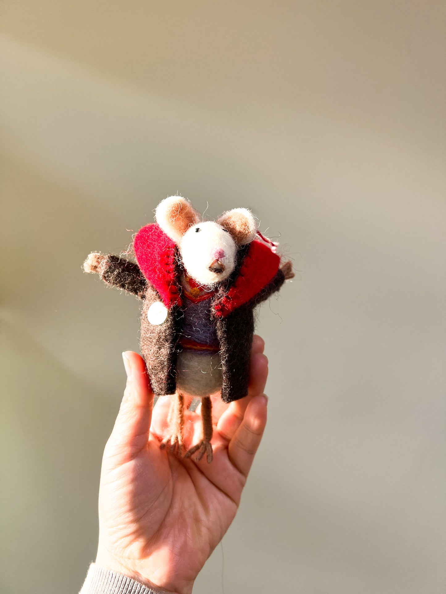 Master Mouse Christmas ornament