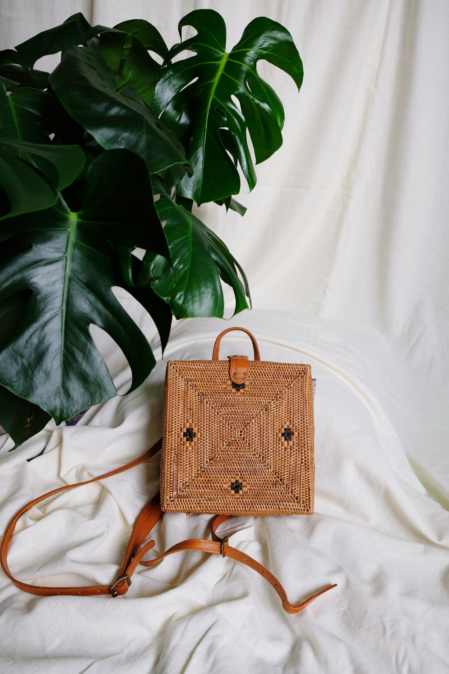 MEGHAN Rattan Back Pack