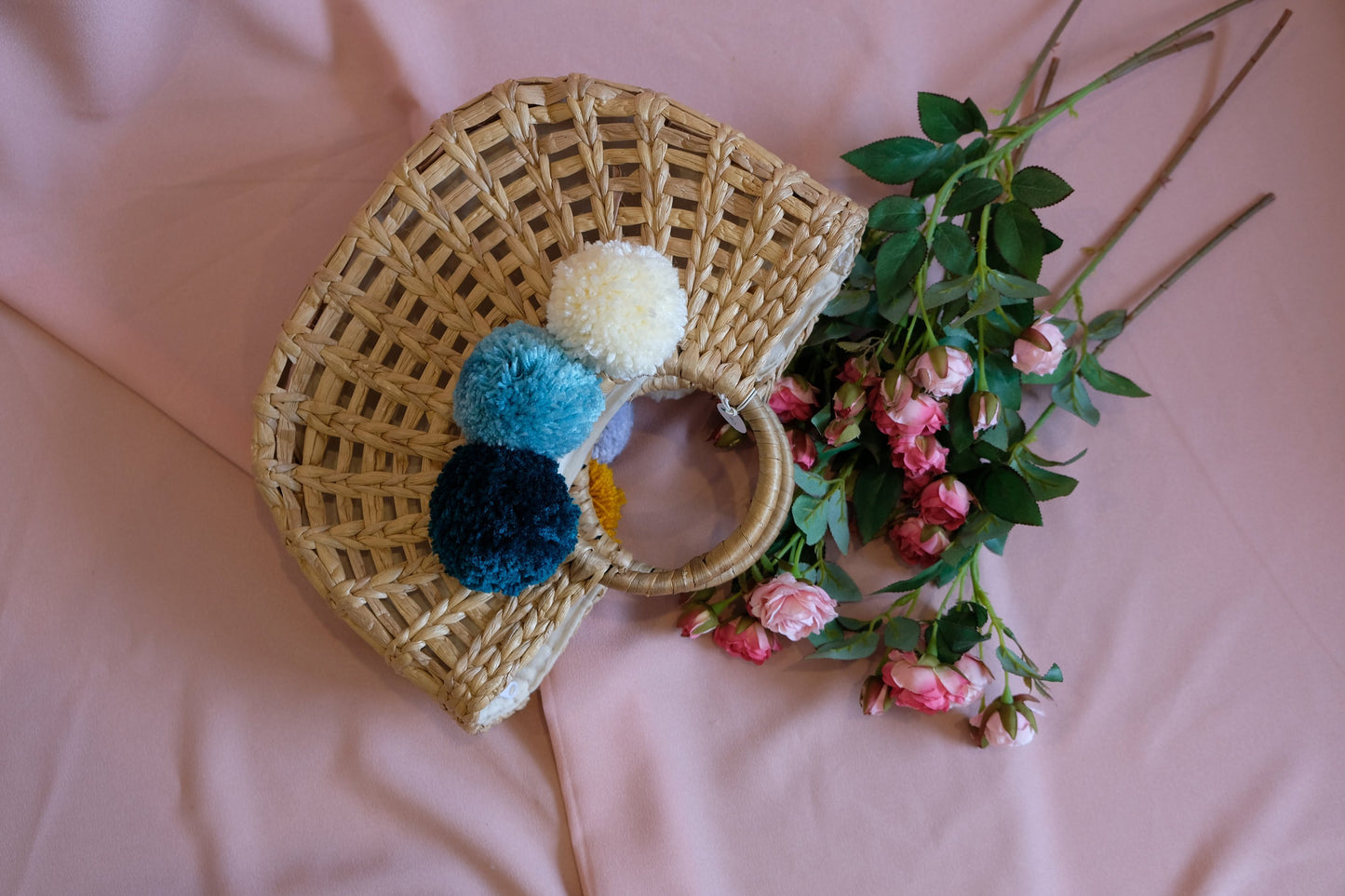 LUX straw bag