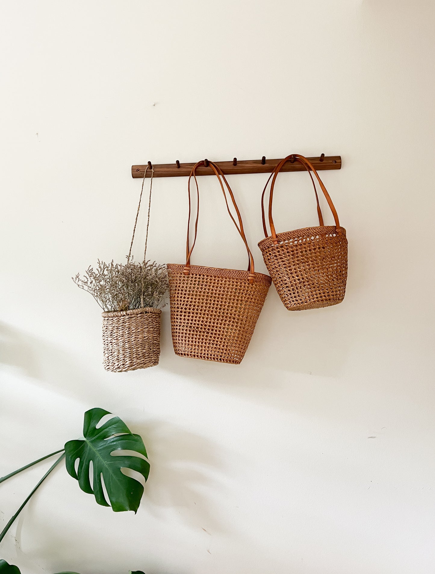 Kailani Rattan Tote Bag