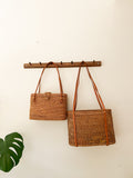 Large Rattan Beach Bag