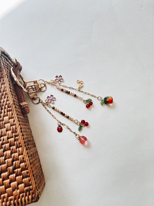 Petal & Plum charm