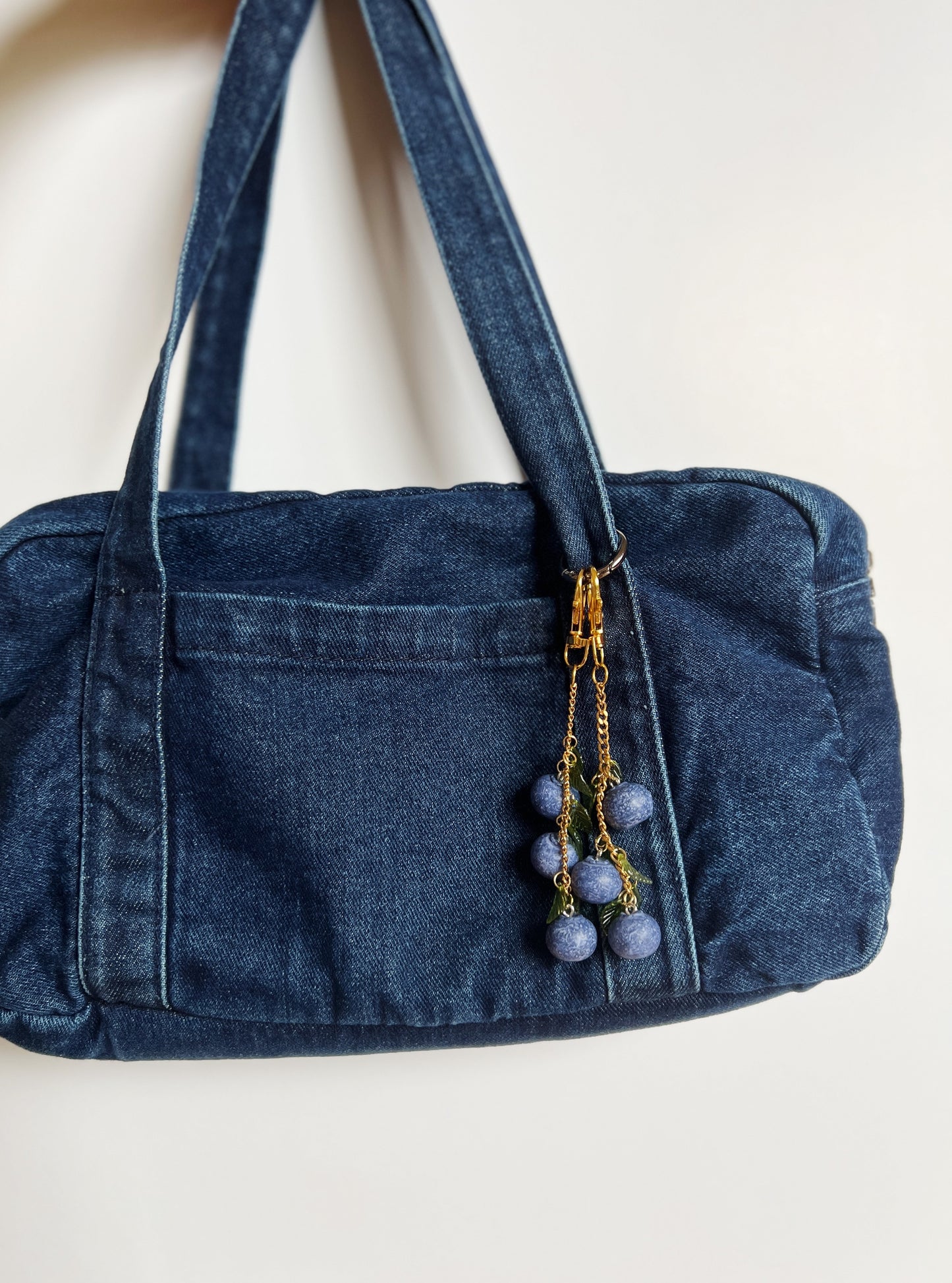 Blueberry Bag Charm