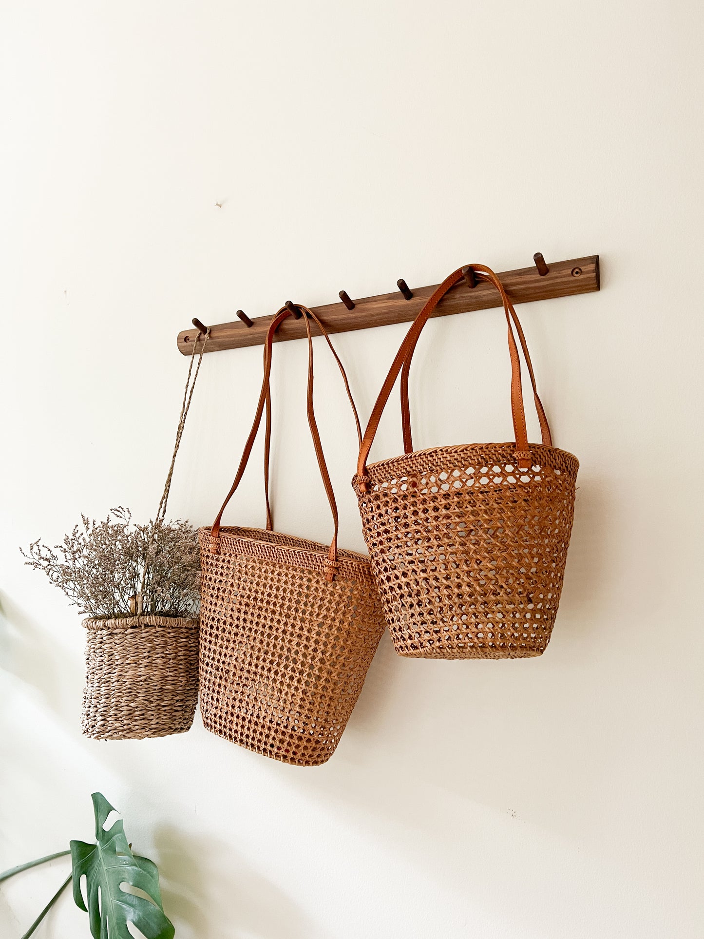 Kailani Rattan Tote Bag