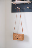 ARIA rectangle shaped rattan bag