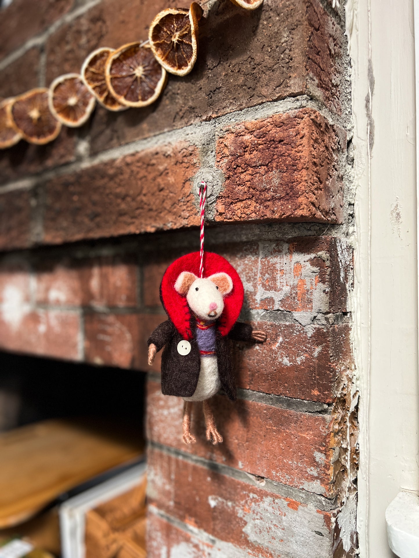 Master Mouse Christmas ornament