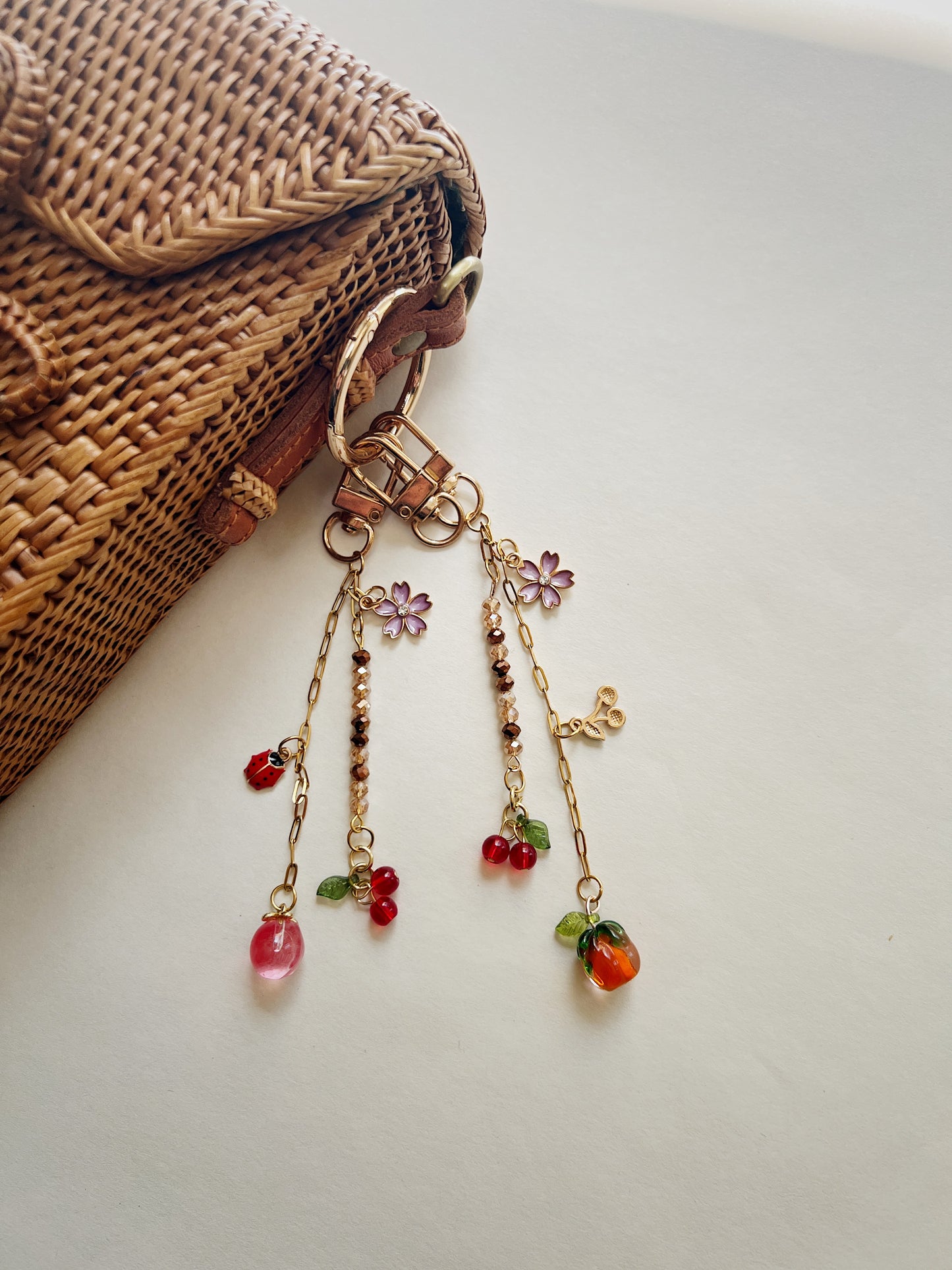 Petal & Plum charm