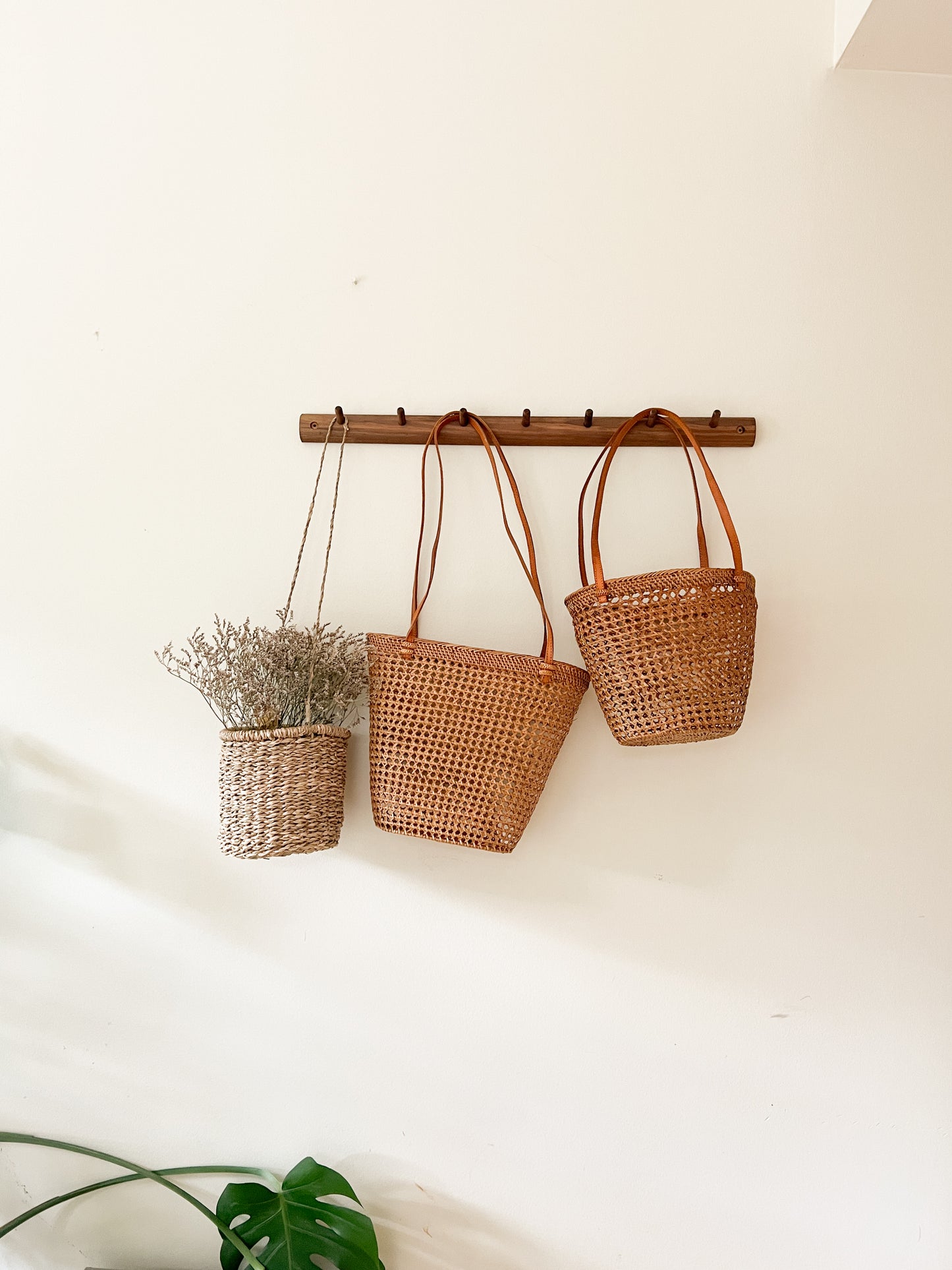 Kailani Rattan Tote Bag