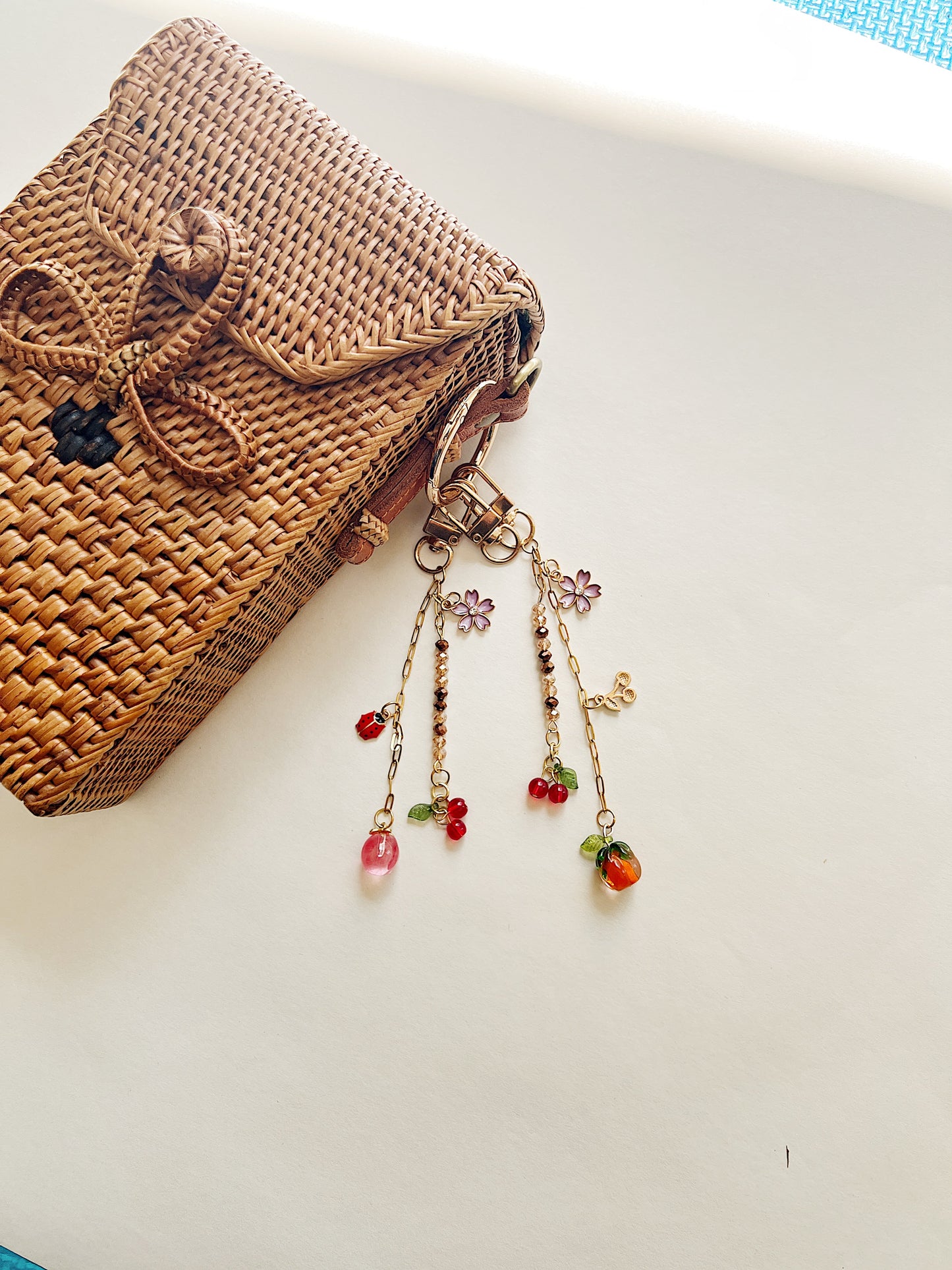 Petal & Plum charm