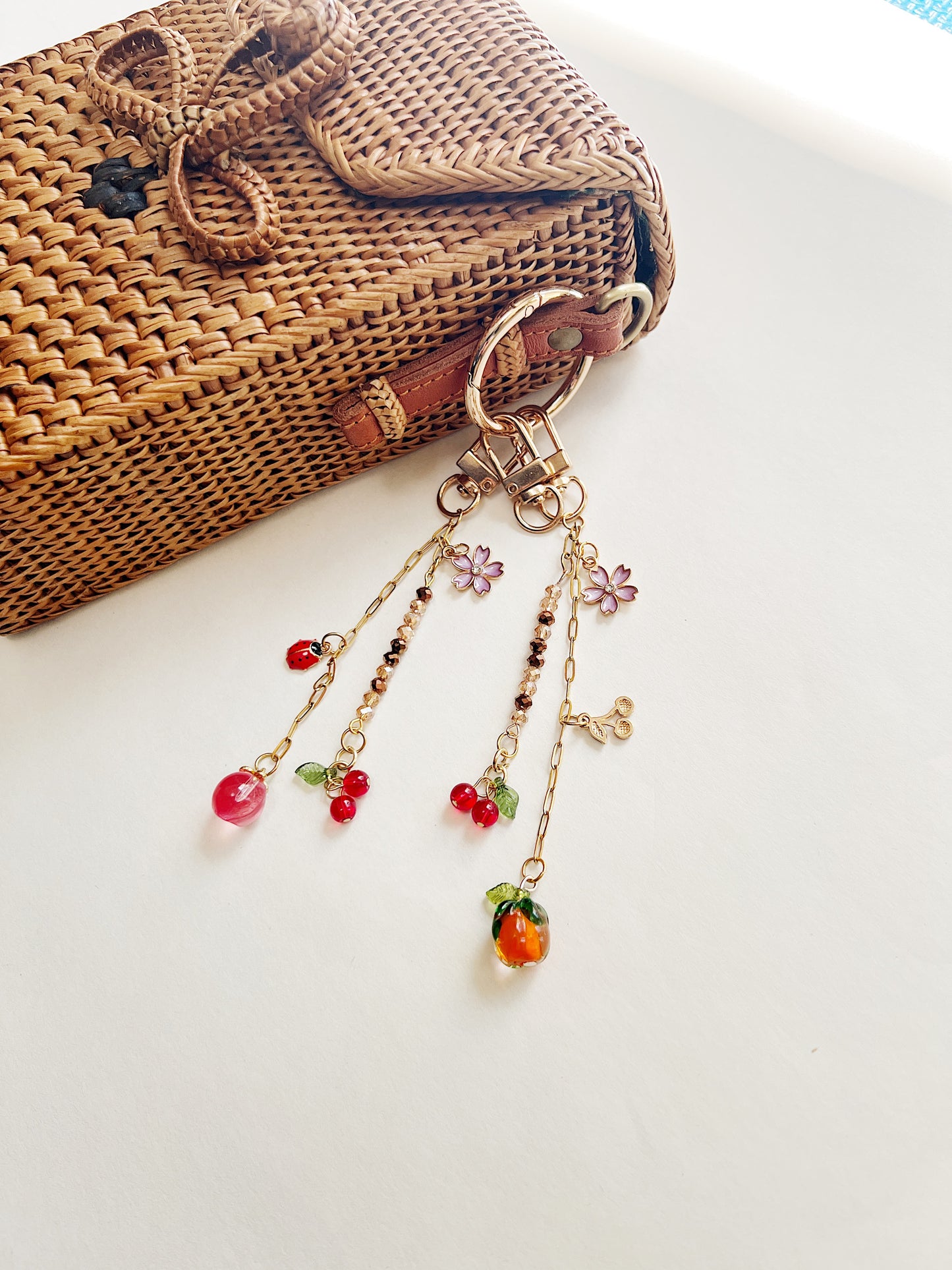 Petal & Plum charm