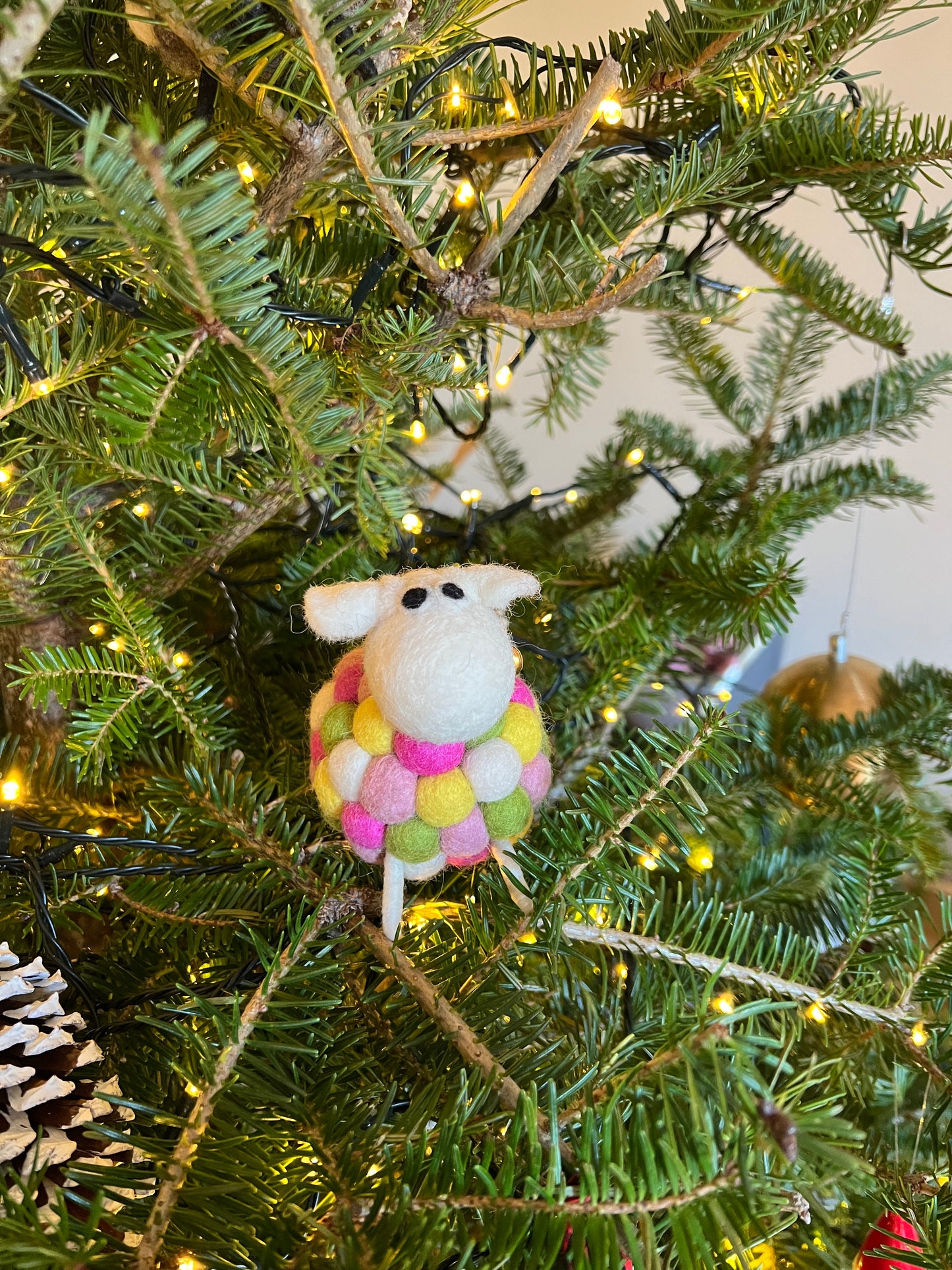 Colourful Pompom Sheep