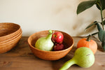 Round Rattan Fruit Bowl