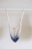 Hand dyed Ombre net bag