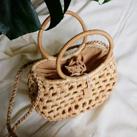 CLEARANCE - EMILY seagrass bag