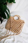 EVELYN seagrass bag