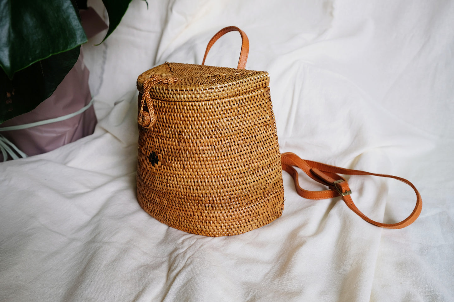 GABBIE Rattan Back Pack