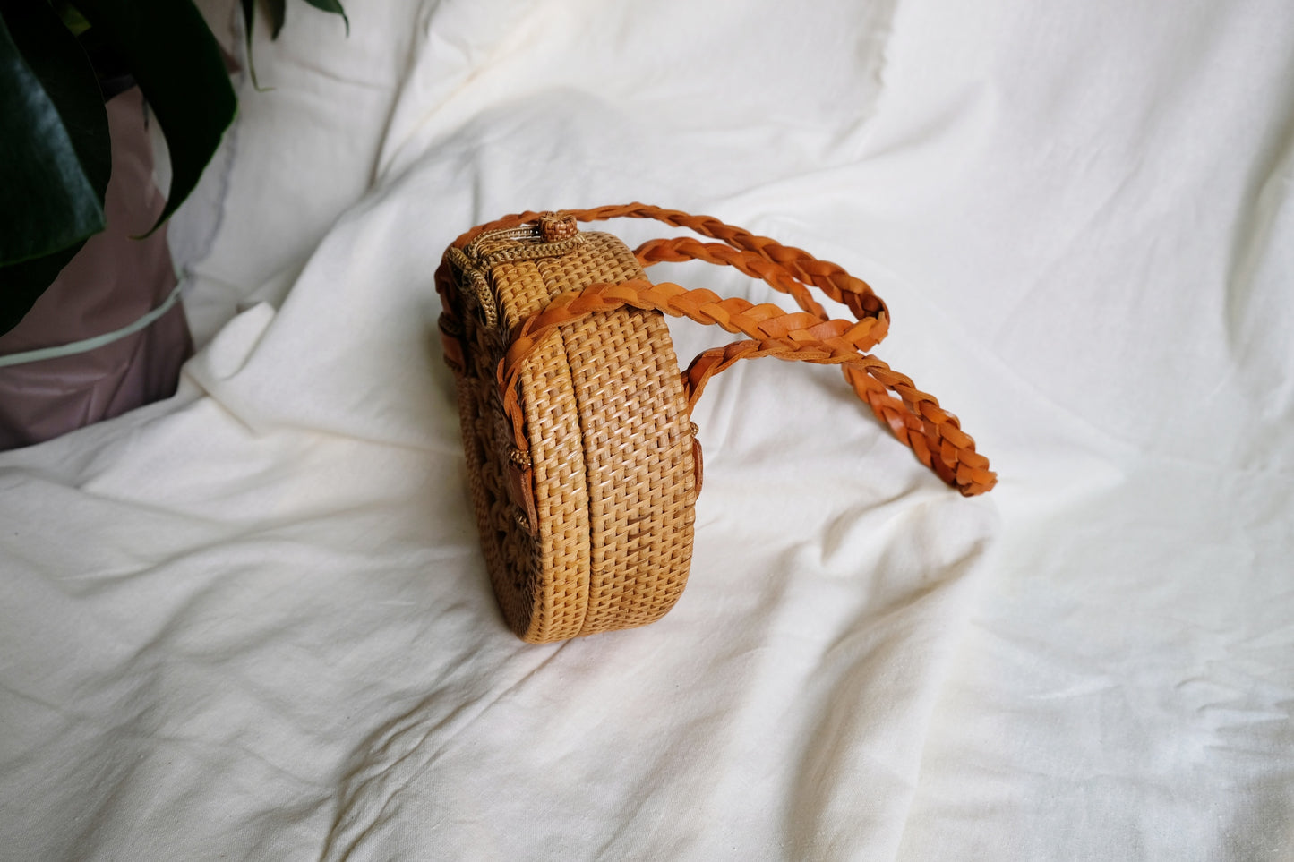 DAHLIA Rattan bag