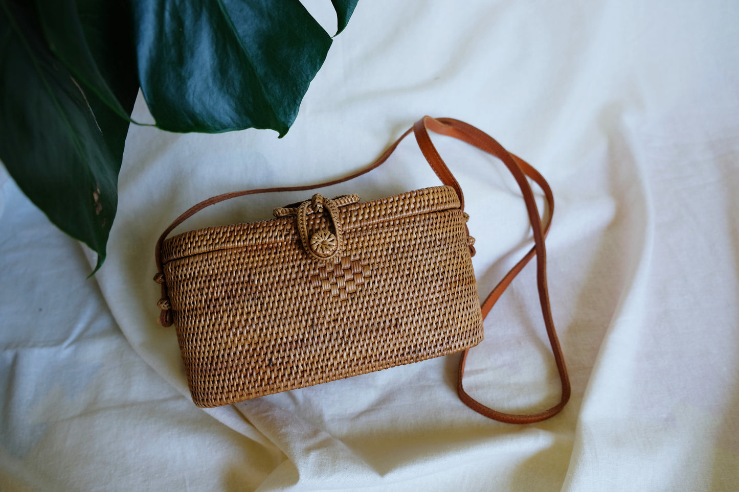 Erica Rattan Bag