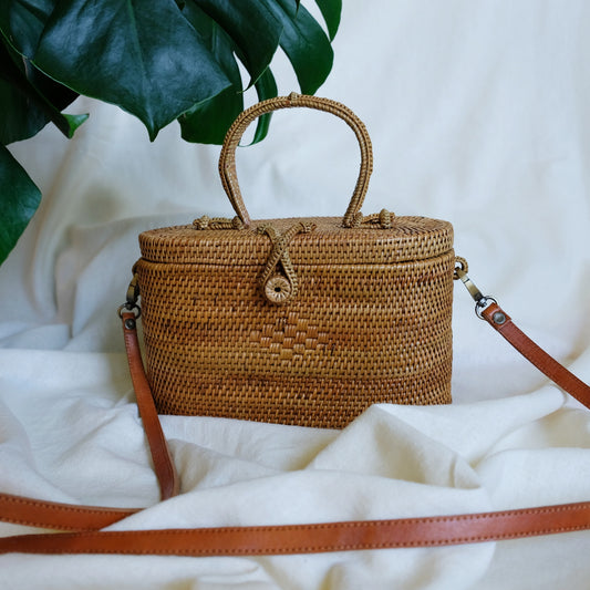 Erica Rattan Bag