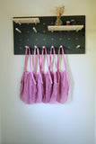 Market String Bag in soft pastel