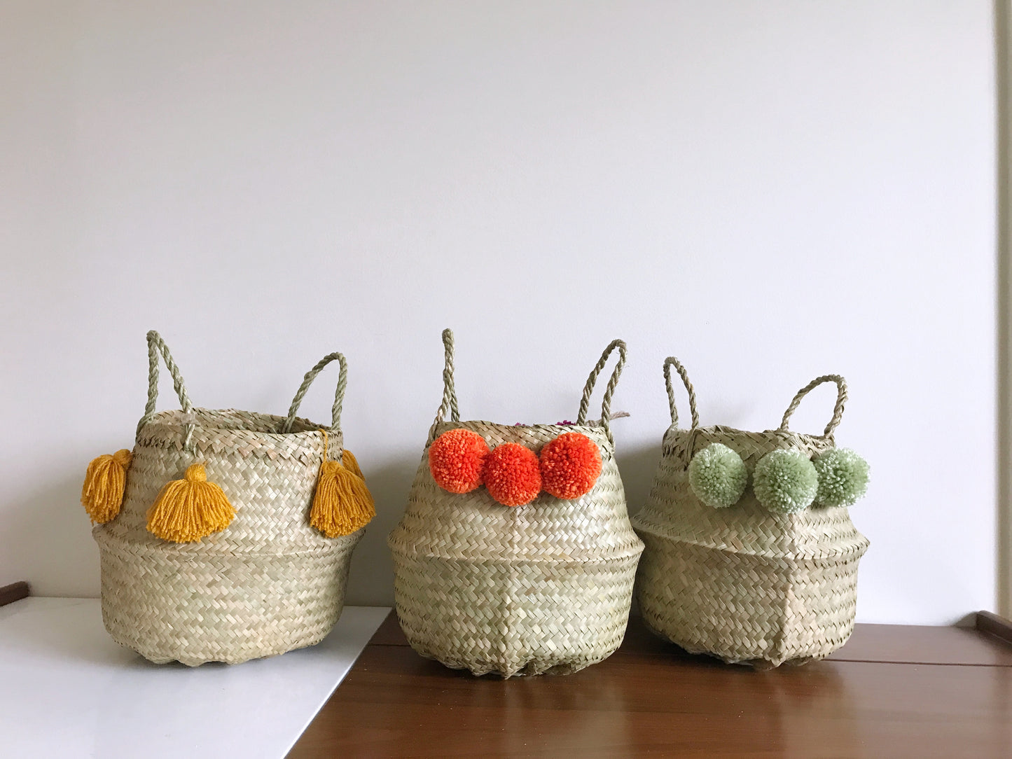 Candy Orange Belly Basket