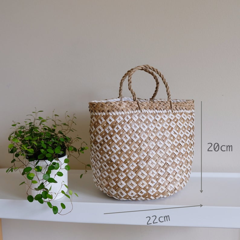 DAISY Market Straw Bag