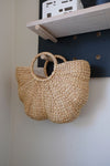 CLEARANCE - GLAM Handwoven straw bag