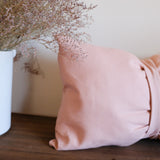 Dusty pink Bow Pillow