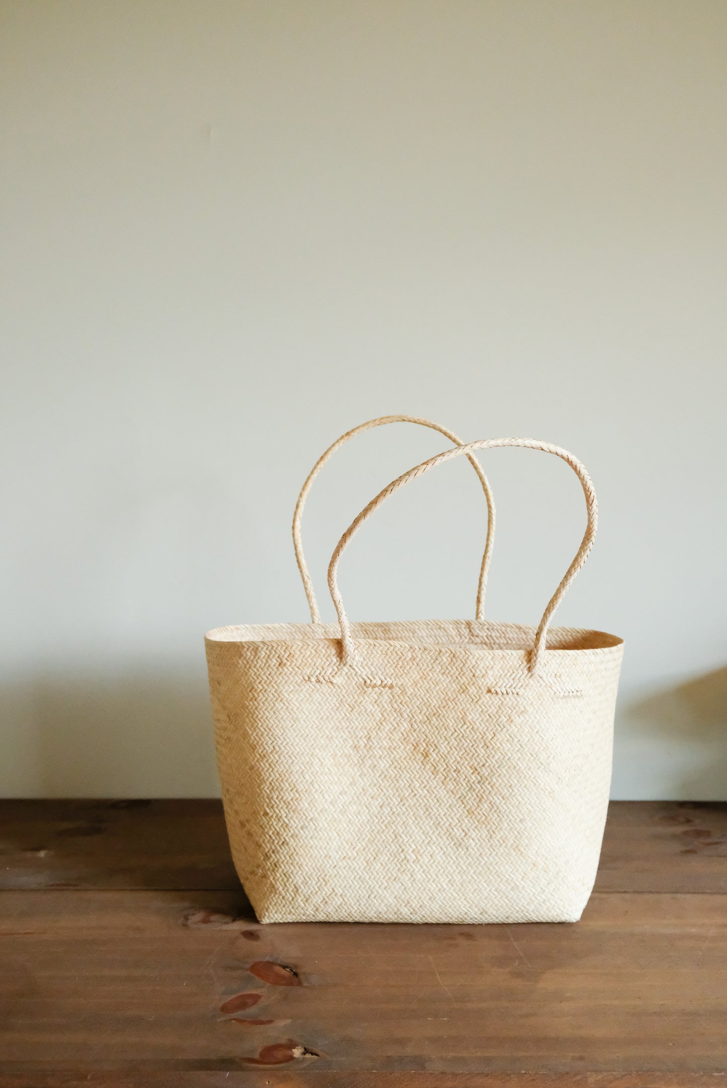 BIANCA soft rattan tote