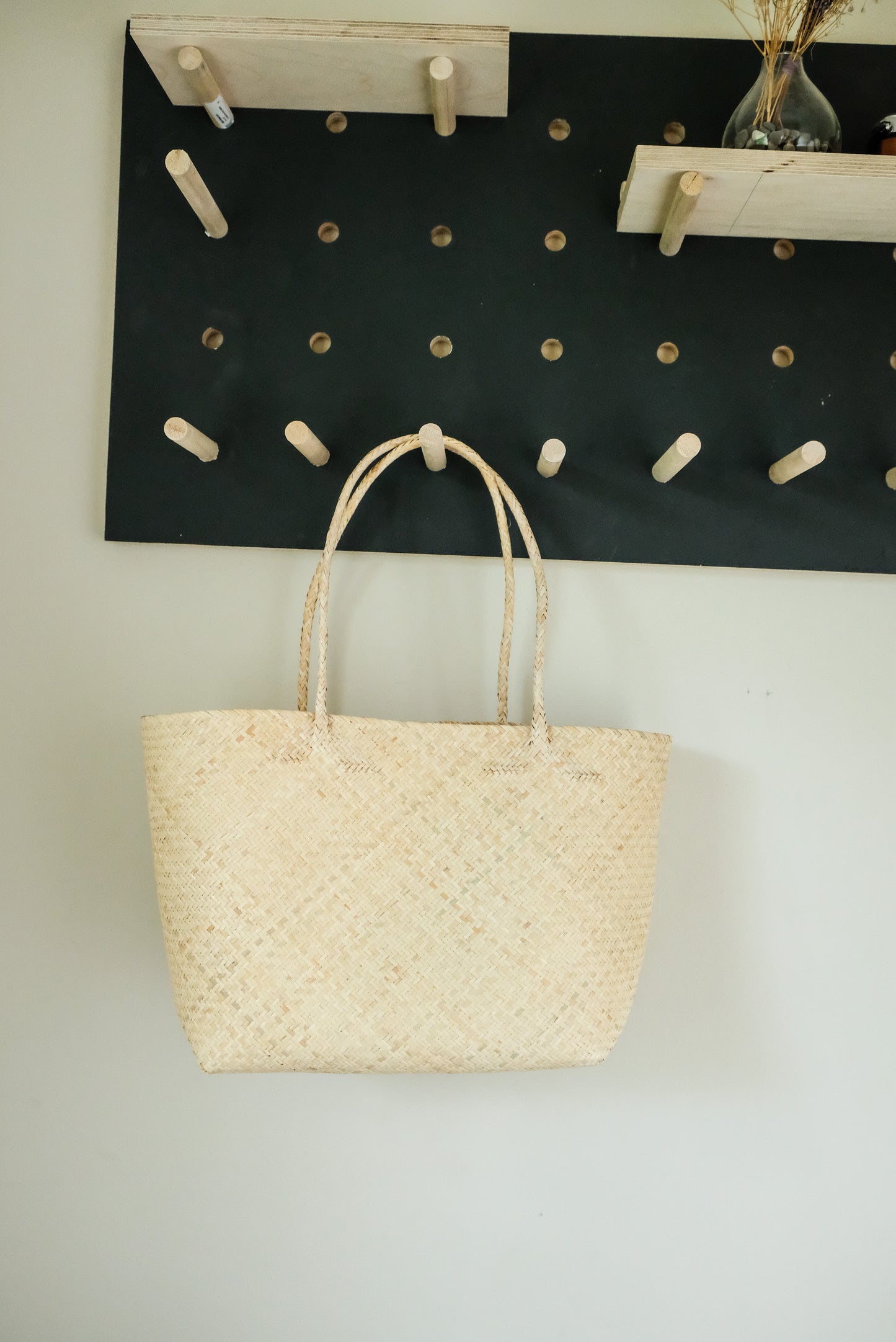 BIANCA soft rattan tote